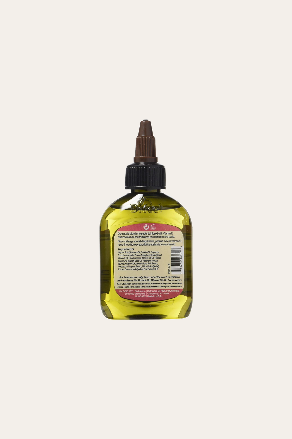 Difeel Vitamin E Hair Oil Blend 2.5 Oz
