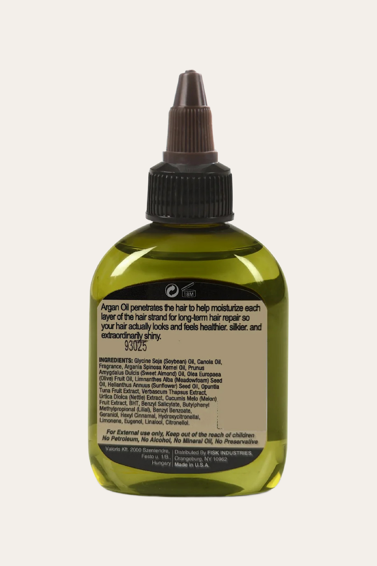 Difeel Premium Hair Oil Blend Argan Oil 7.1 Oz