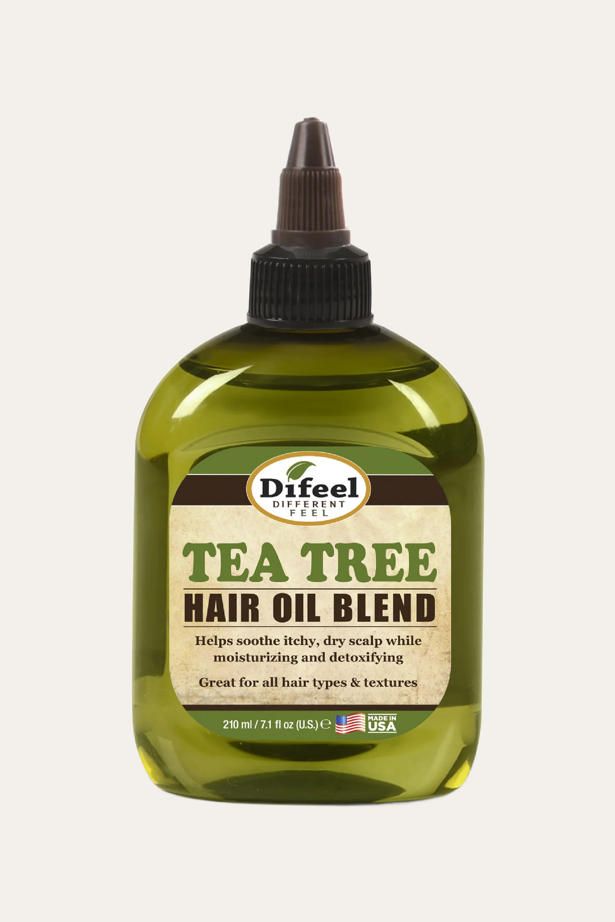 Difeel Tea Tree Hair Oil Blend 7.1 Oz