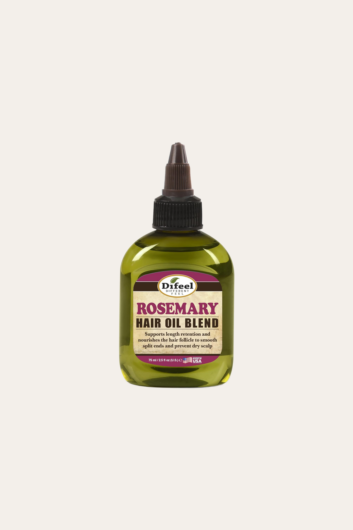 Difeel Rosemary Hair Oil Blend 2.5 Oz