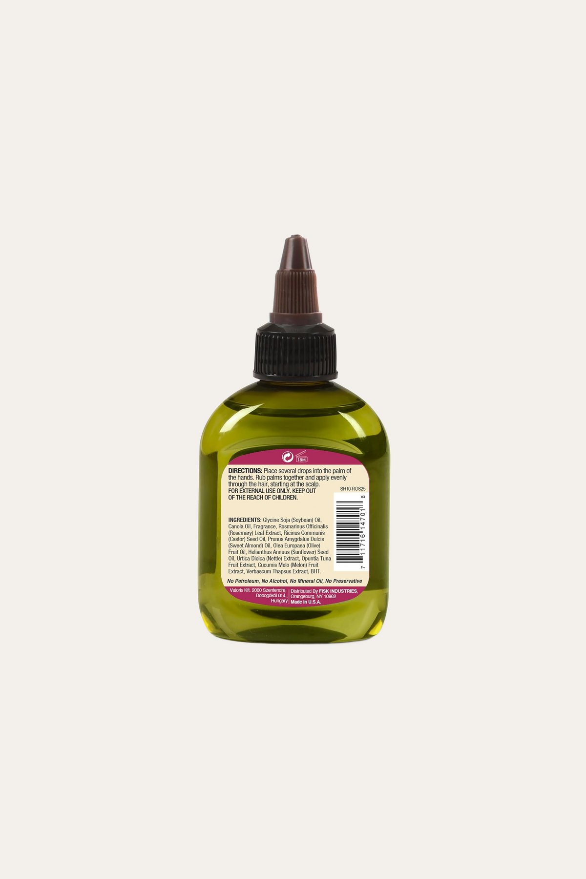 Difeel Rosemary Hair Oil Blend 2.5 Oz