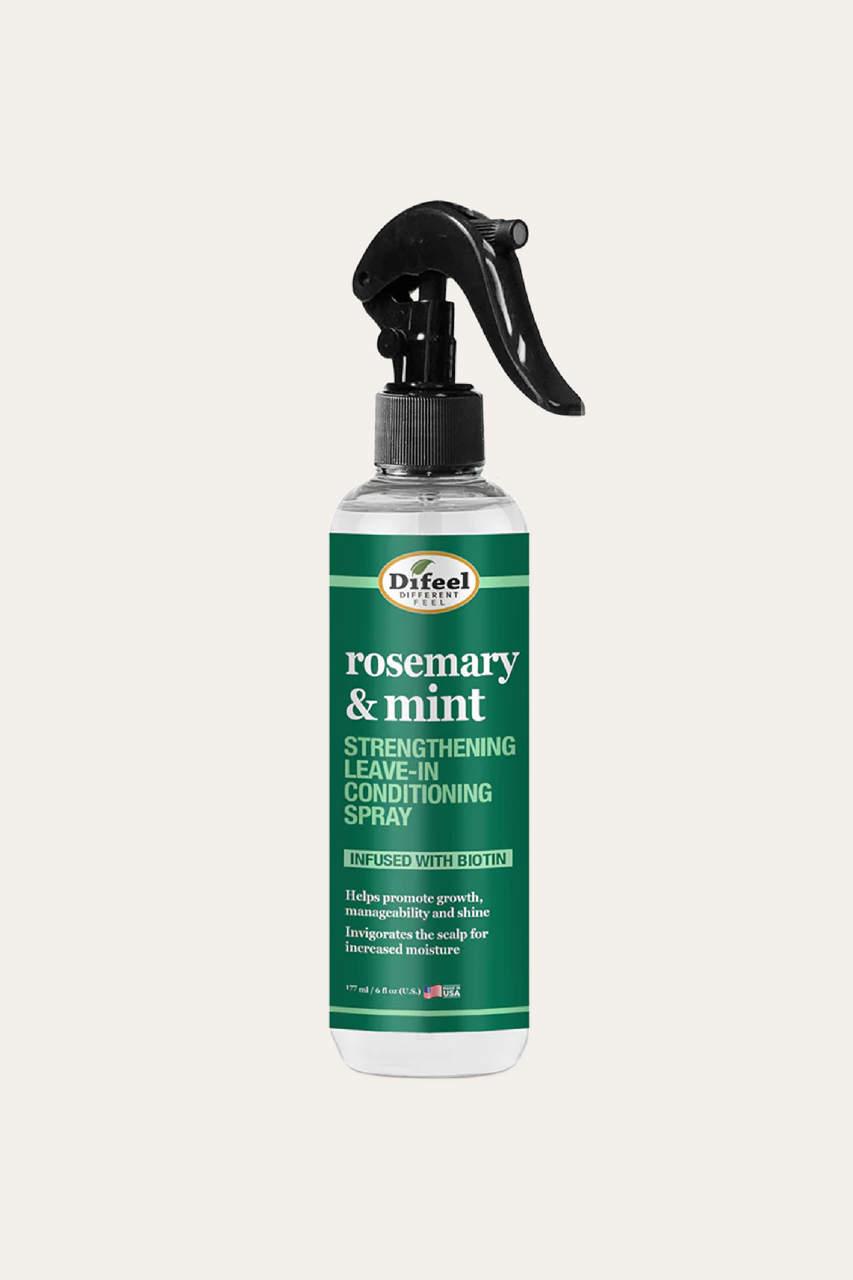 Difeel Rosemary and Mint Strengthening Leave-In Conditioning Spray 6 Oz