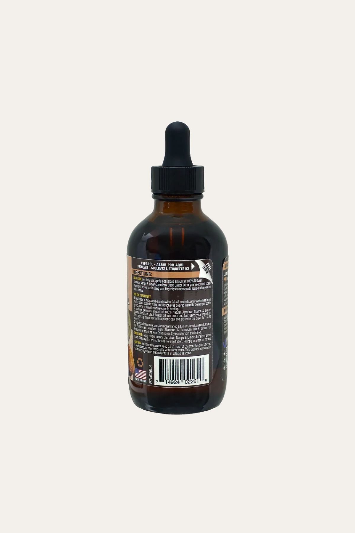 Jamaican Mango Black Castor Oil - Coconut Oil 4 Oz