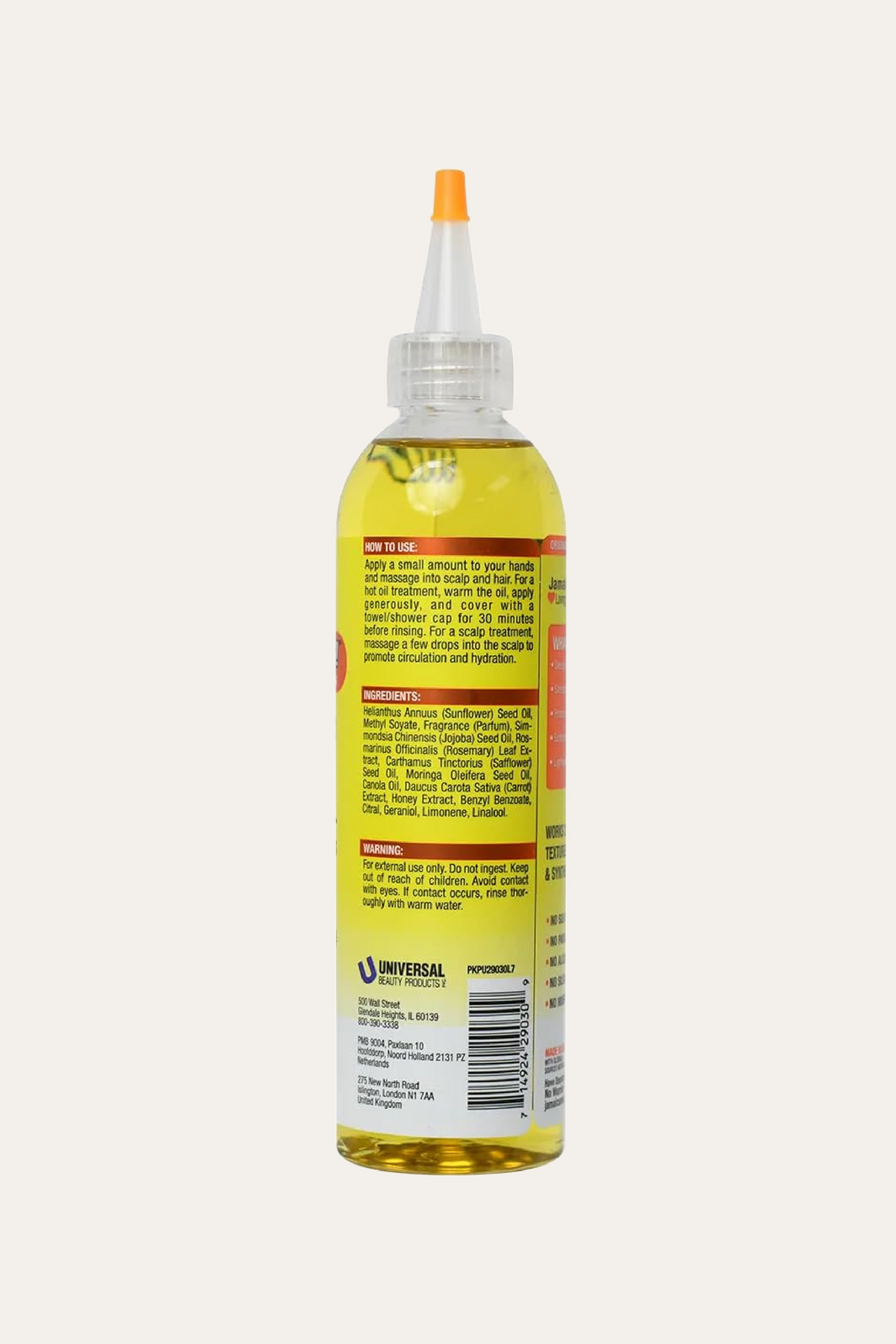 Jamaican Mango & Lime Love Your Locs Island Oil 8 Oz