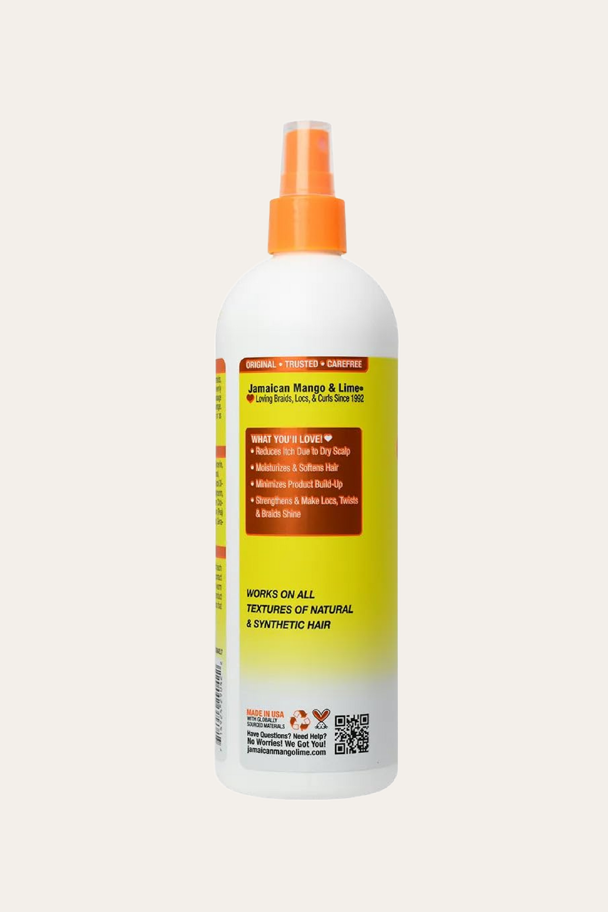 Jamaican Mango & Lime No More Itch Gro Spray Soothes & Hydrates Scalp