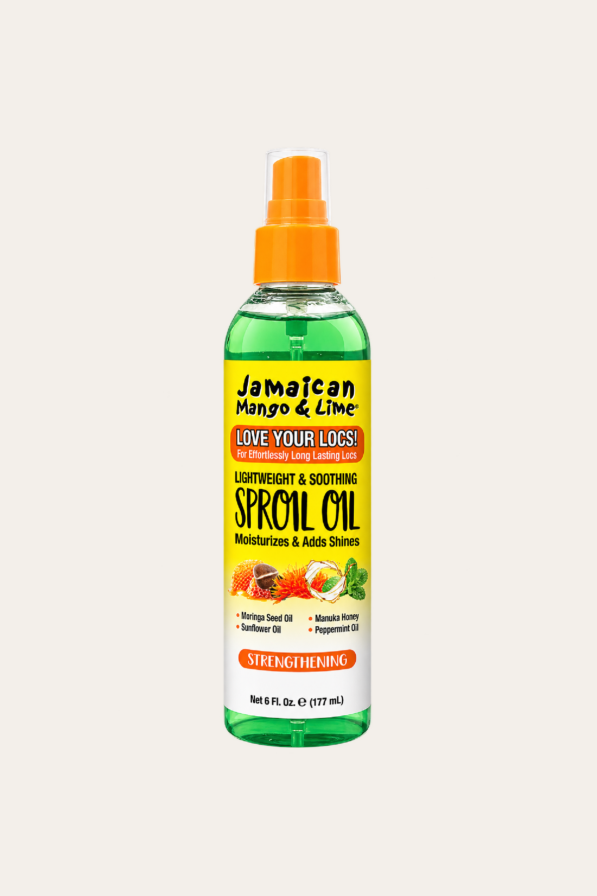 Jamaican Mango & Lime Love Your Locs Lightweight Sproil Oil 6 Oz