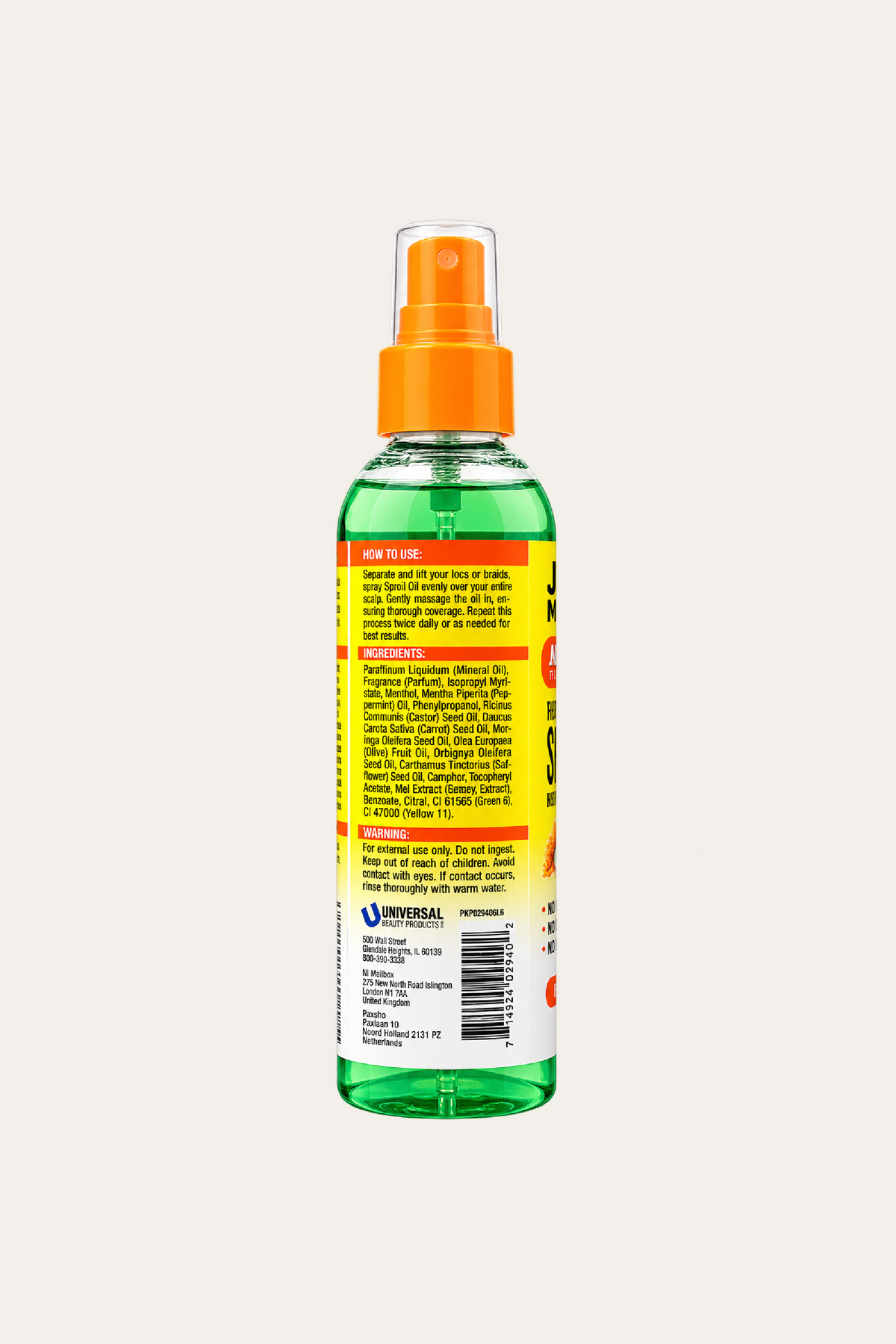 Jamaican Mango & Lime Love Your Locs Lightweight Sproil Oil 6 Oz