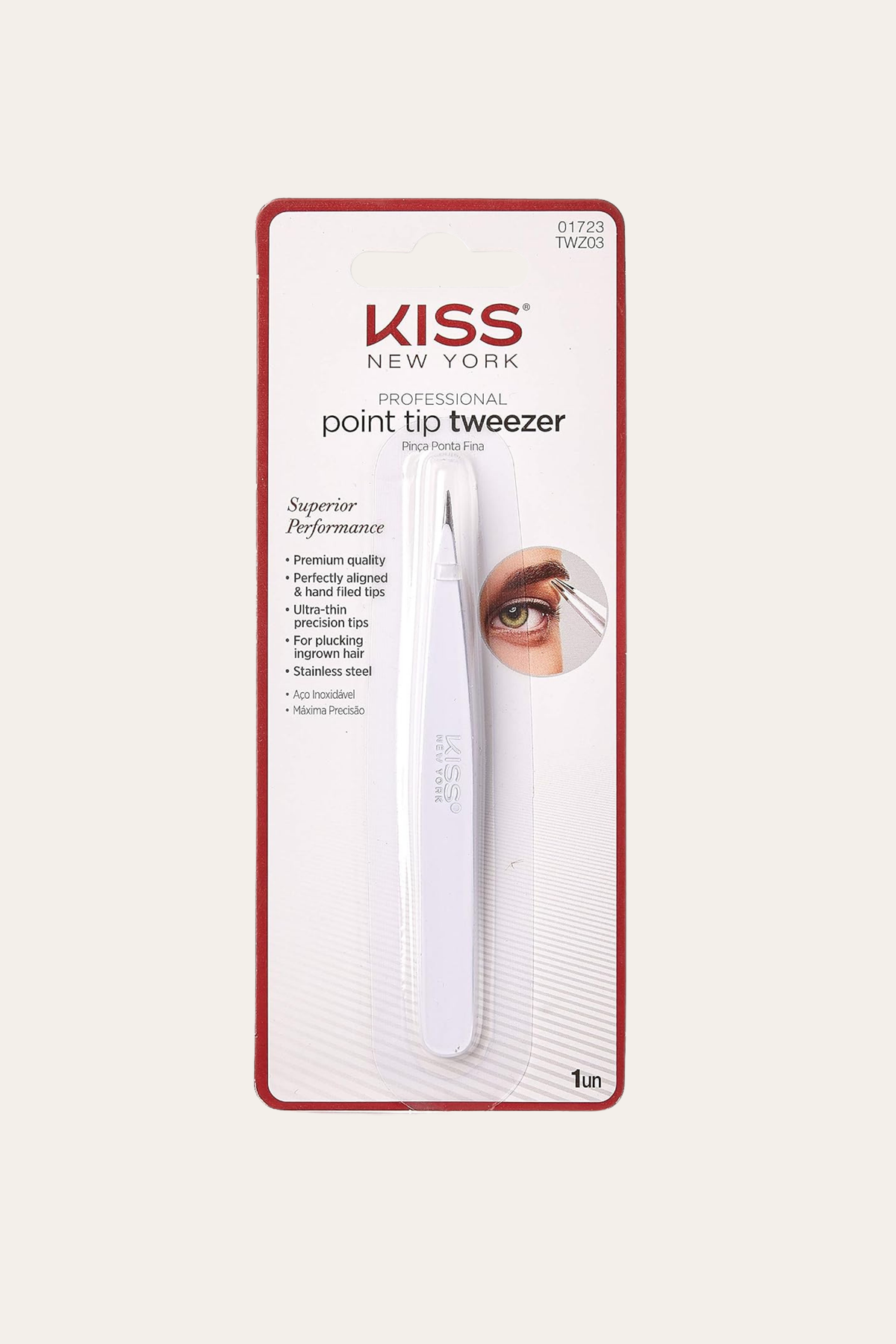 Kiss New York Point Tip Tweezer