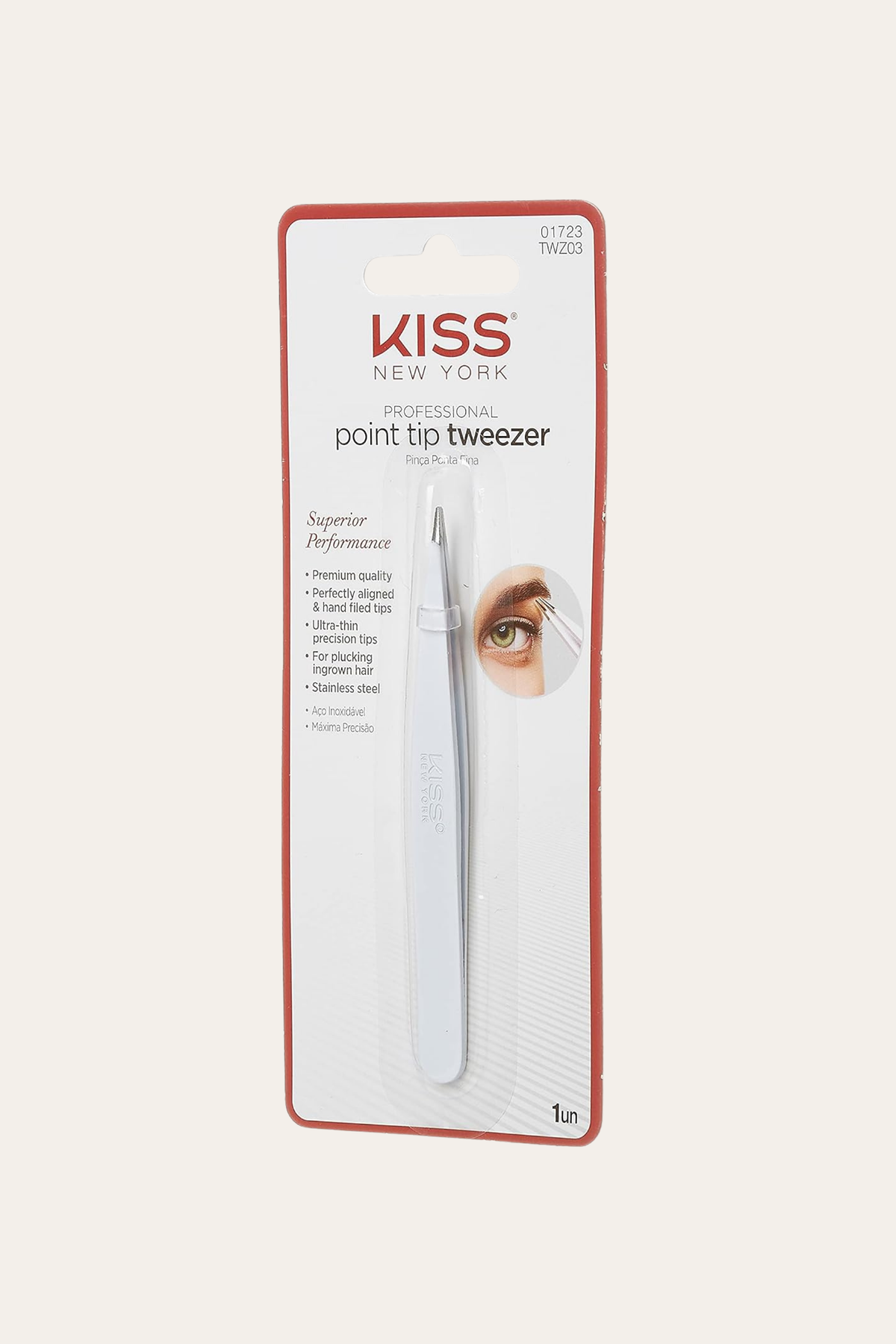 Kiss New York Point Tip Tweezer