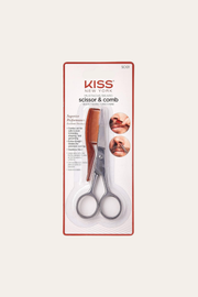 Kiss Mustache Scissors Combo Set