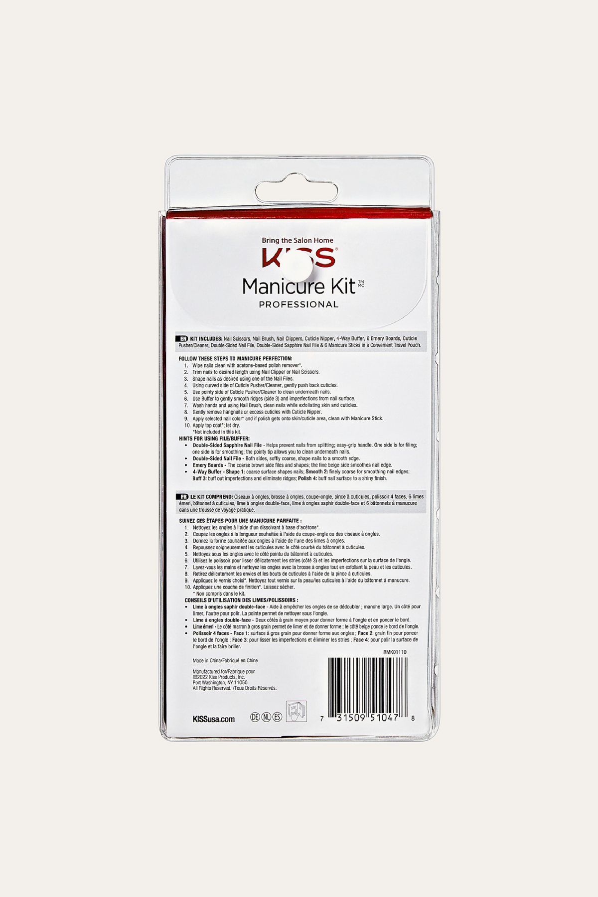 Kiss Professional Manicure Kit
