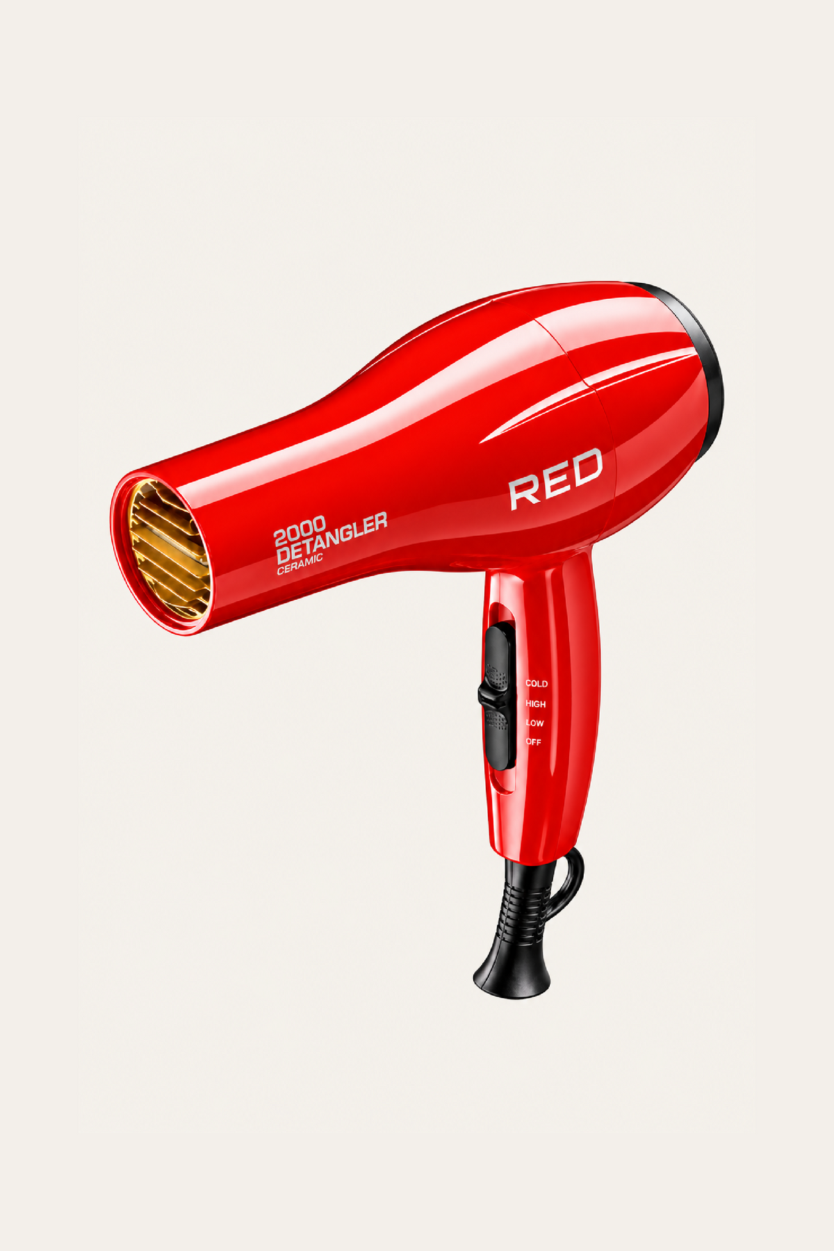 Red by Kiss 2000 Detangler Ceramic Hair Dryer
