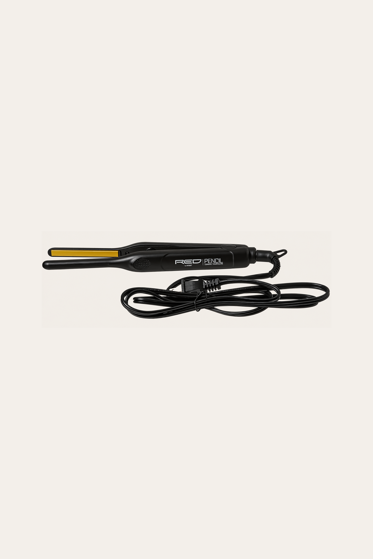 red by kiss ceramic tourmaline pencil flat iron 3/10