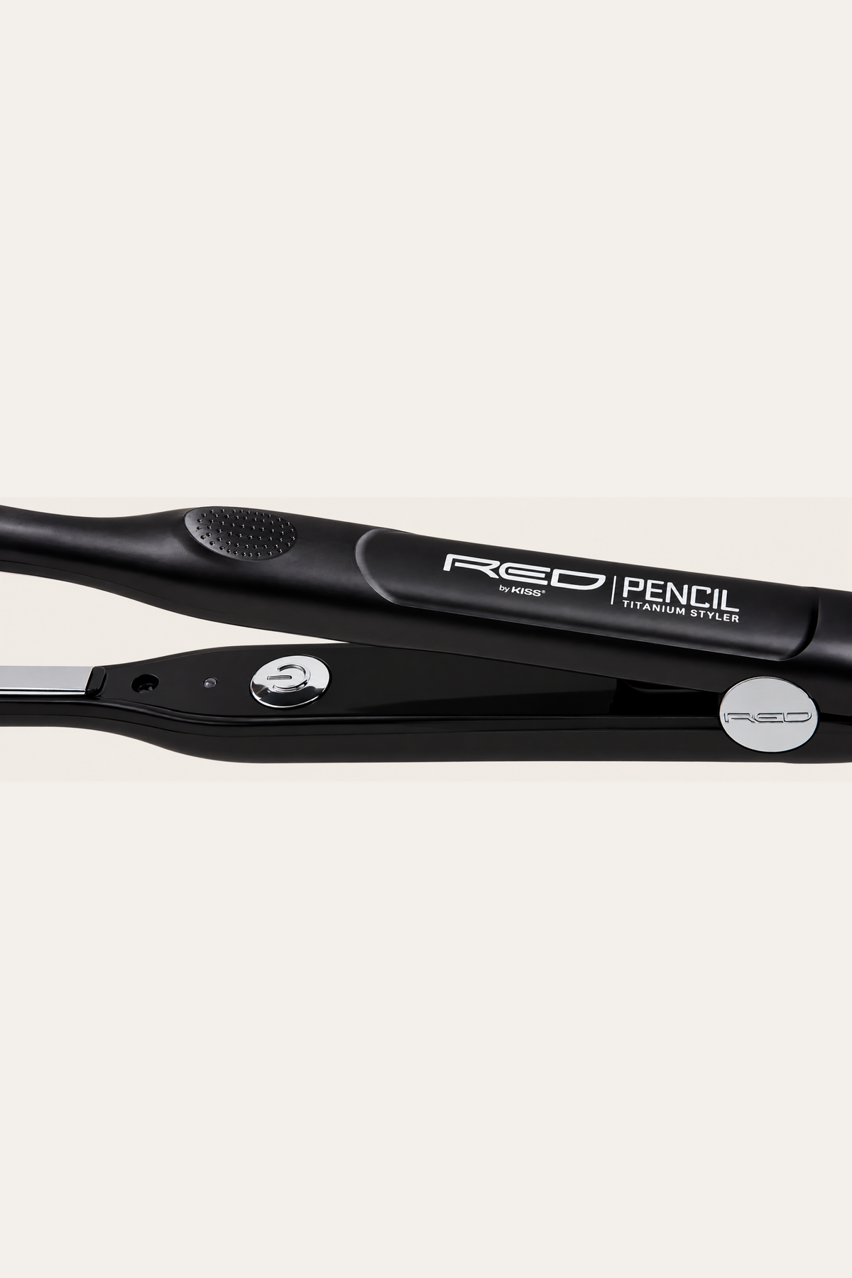 RED by KISS Titanium Styler Pencil Flat Iron 3/10"