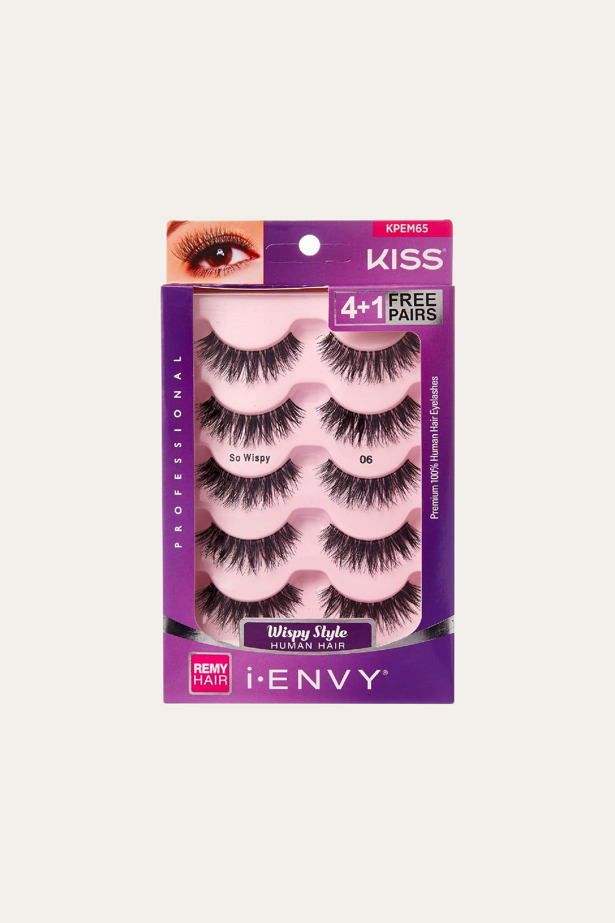 i-Envy by Kiss So Wispy Strip Eyelashes 5 Pair