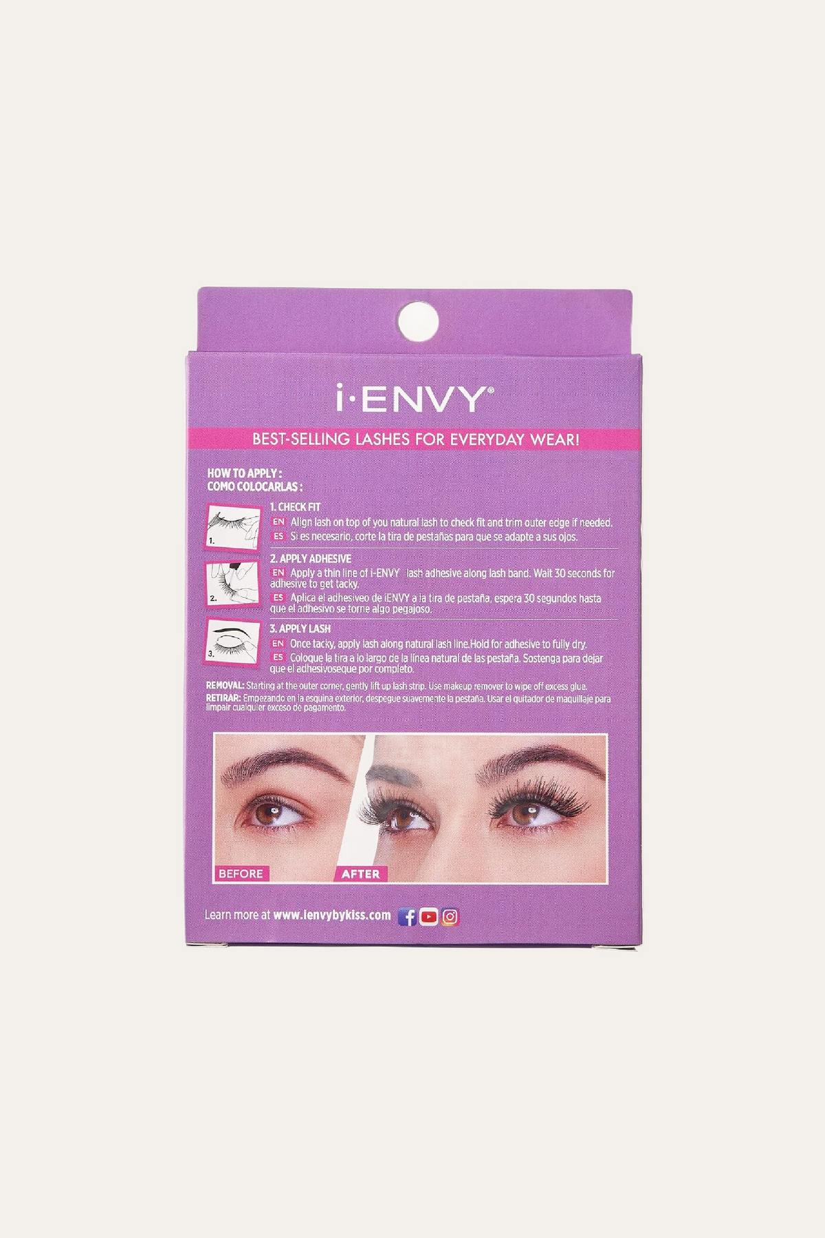 i-Envy by Kiss So Wispy Strip Eyelashes 5 Pair