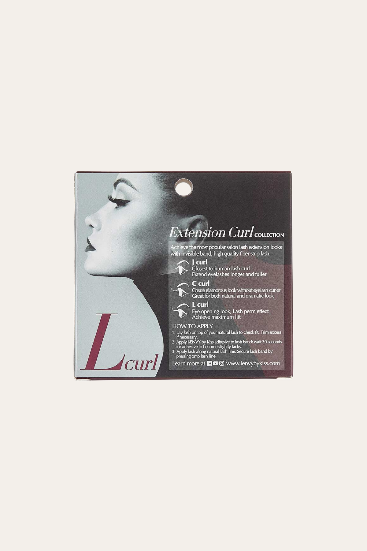 i-ENVY Extension Curl L-Curl Strip Lashes