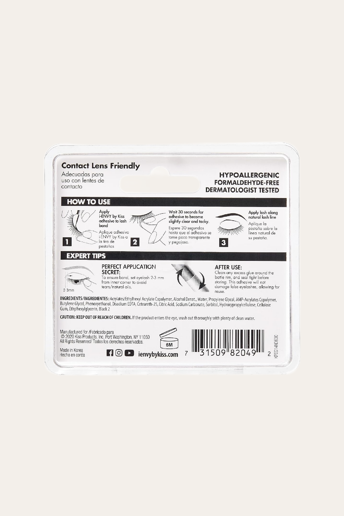 i-Envy by KISS Super Strong Hold 3D Strip Lash Glue
