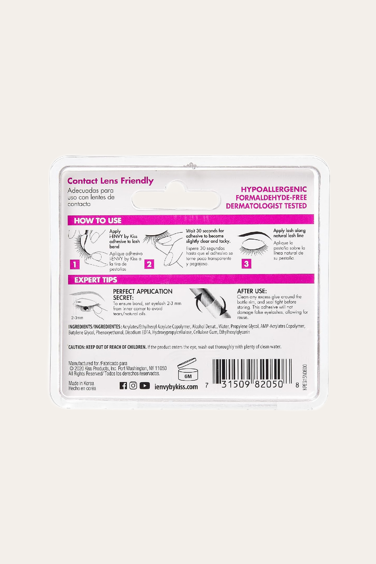 i-Envy by KISS Super Strong Hold 3D Strip Lash Glue