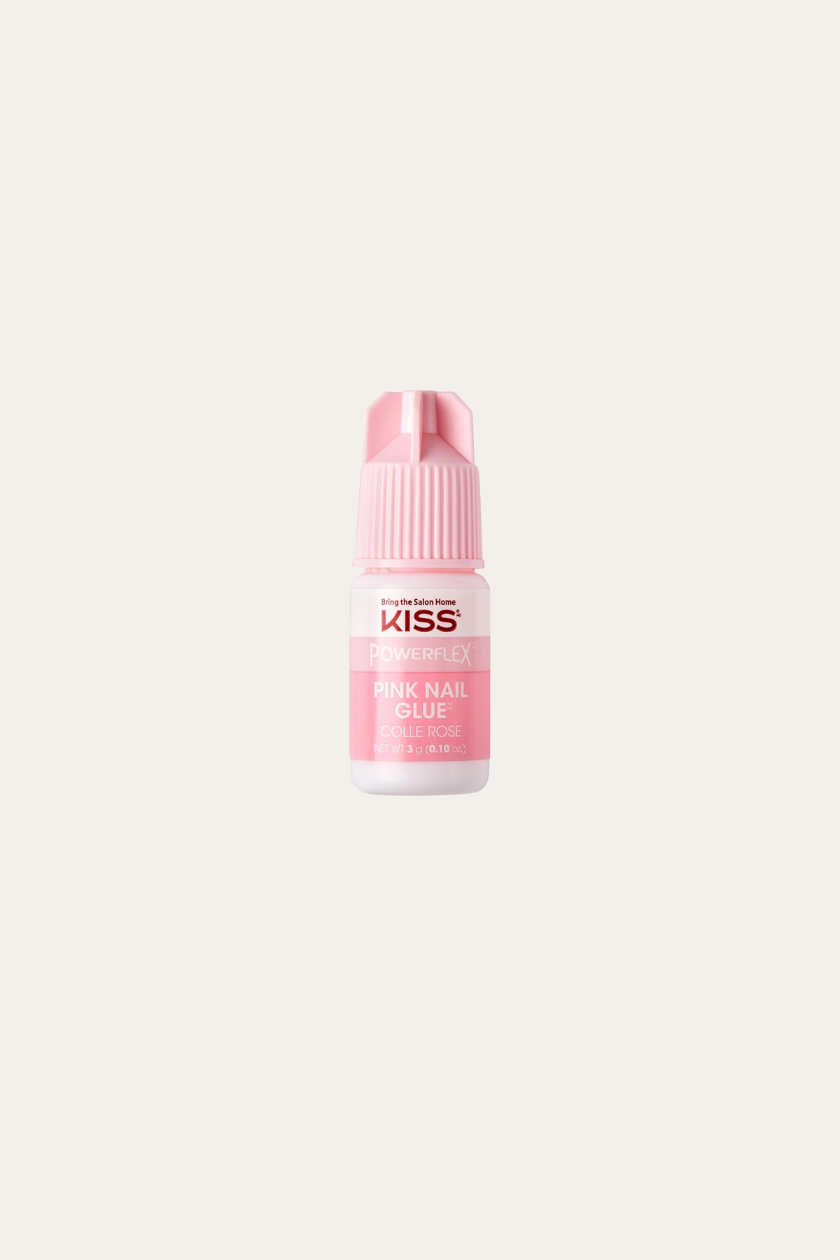 Kiss Powerflex Nail Glue Pink Tint 0.10 Oz