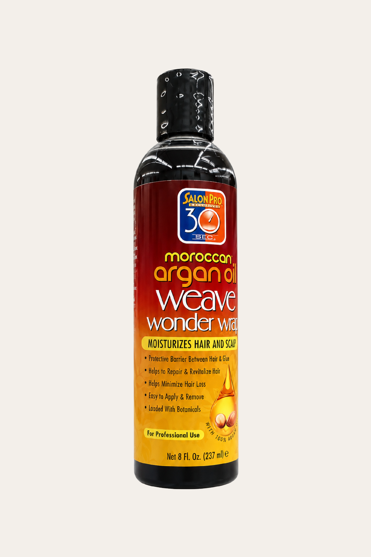 Salon Pro 30 Sec Moroccan Argan Oil Weave Wonder Wrap - Dark