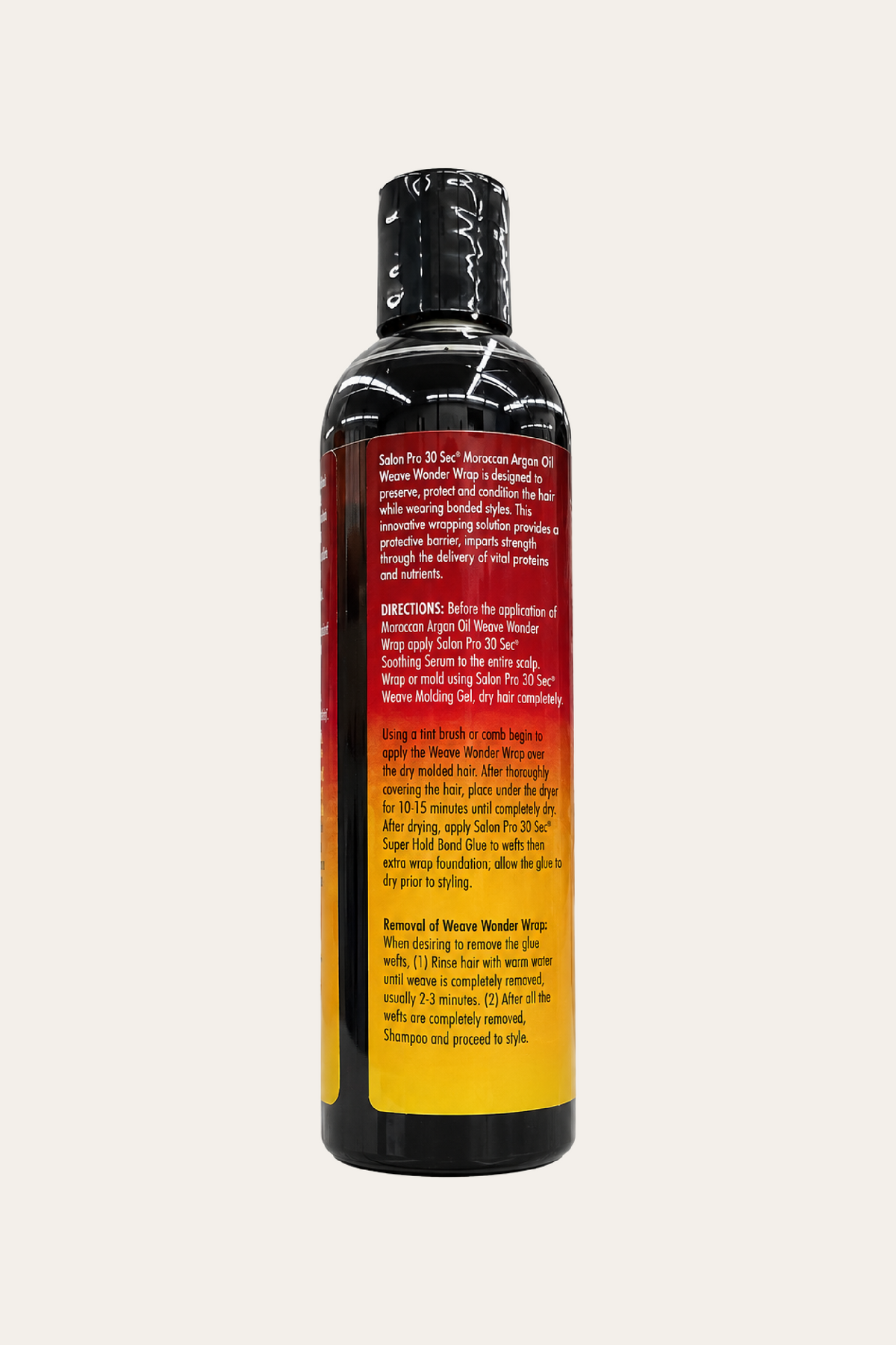Salon Pro 30 Sec Moroccan Argan Oil Weave Wonder Wrap - Dark