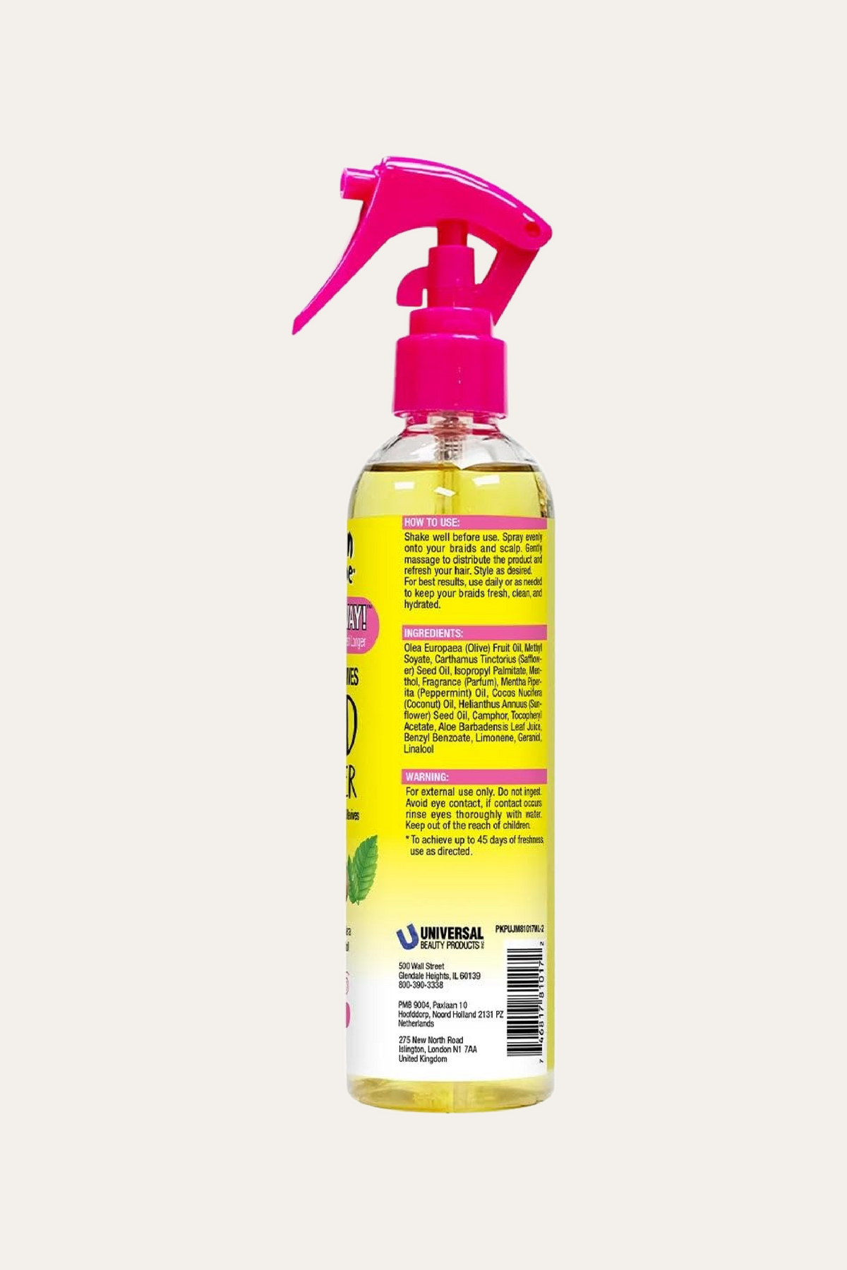 Jamaican Mango & Lime 6-in-1 Braid Refresher Spray 8 Oz