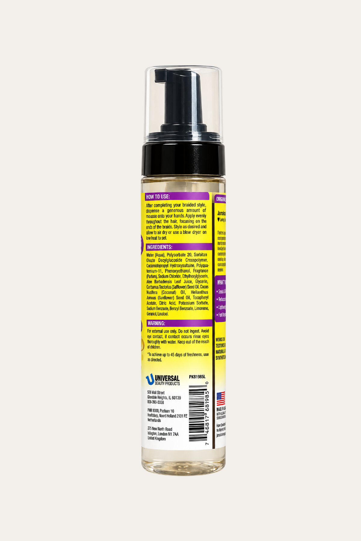 Jamaican Mango & Lime Boho Flex Foam 8 Oz