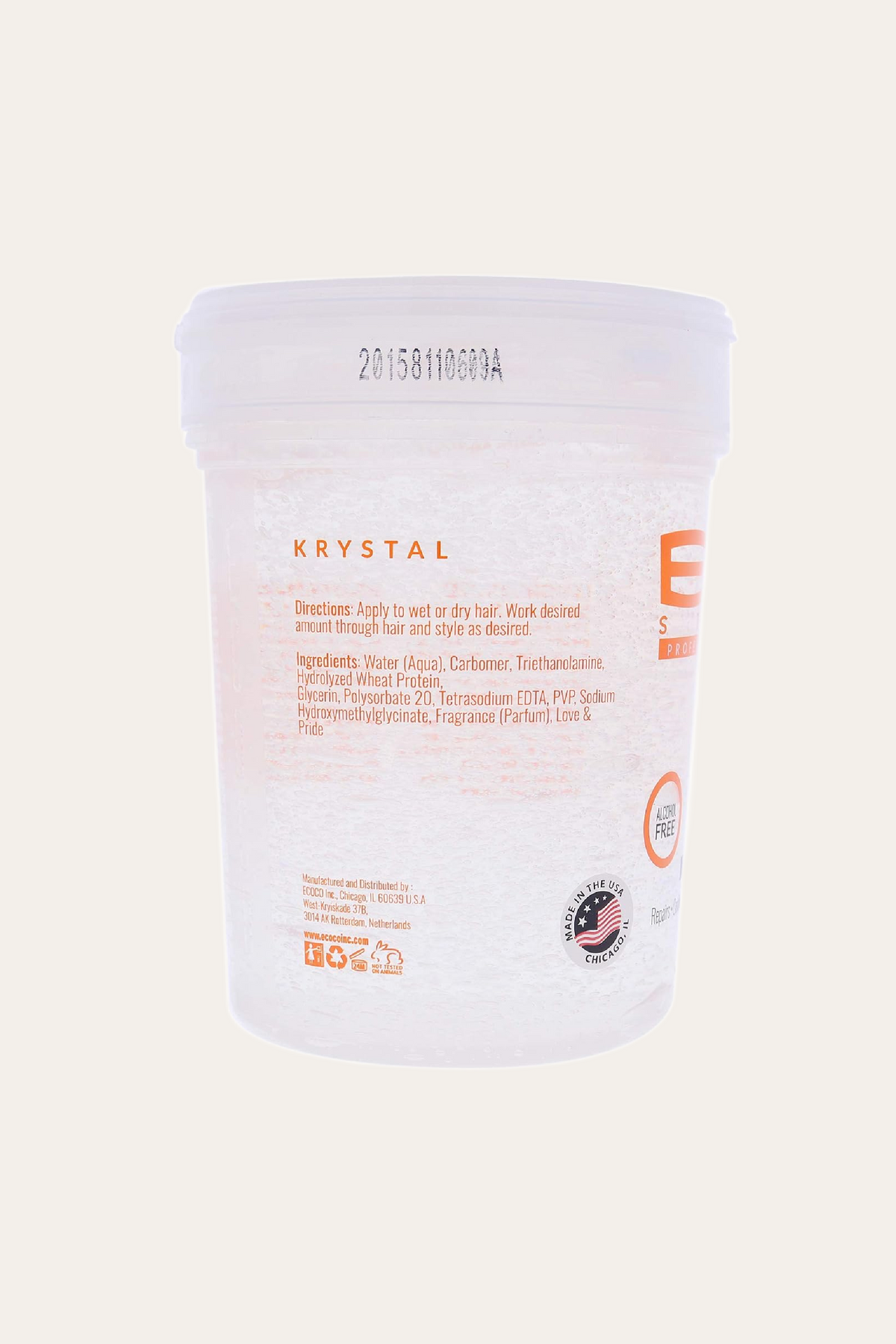 Eco Style Professional Styling Gel Krystal 32 Oz