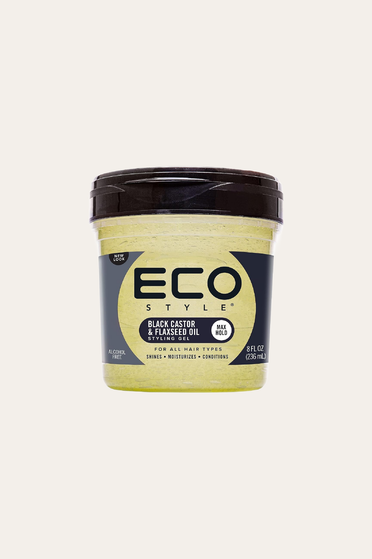 Eco Style Black Castor & Flaxseed Oil Styling Gel
