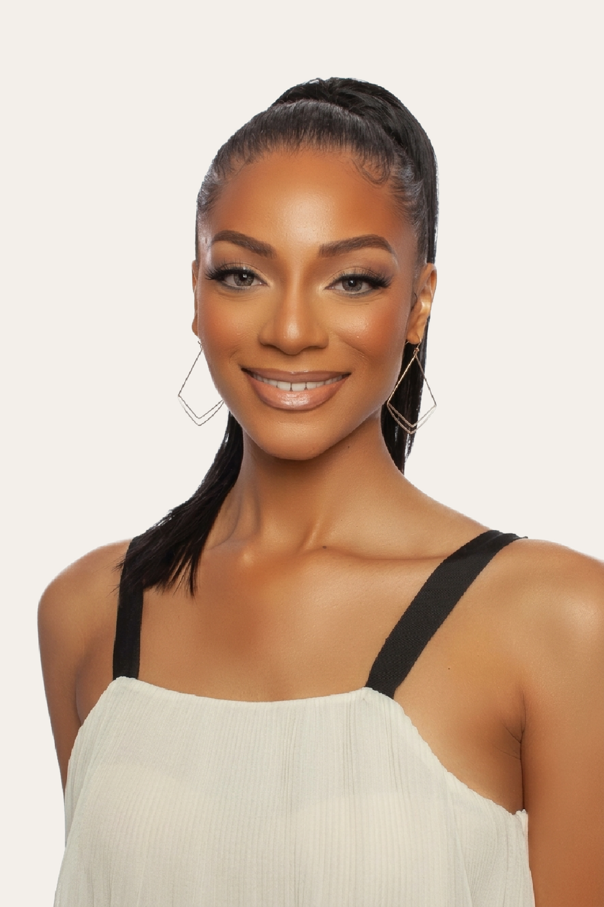 Mane Concept Pristine Straight Drawstring Ponytail 16"