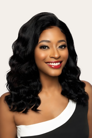 Mane Concept Trill TRE2104 Deep Body 100% Human Hair Wig 18"