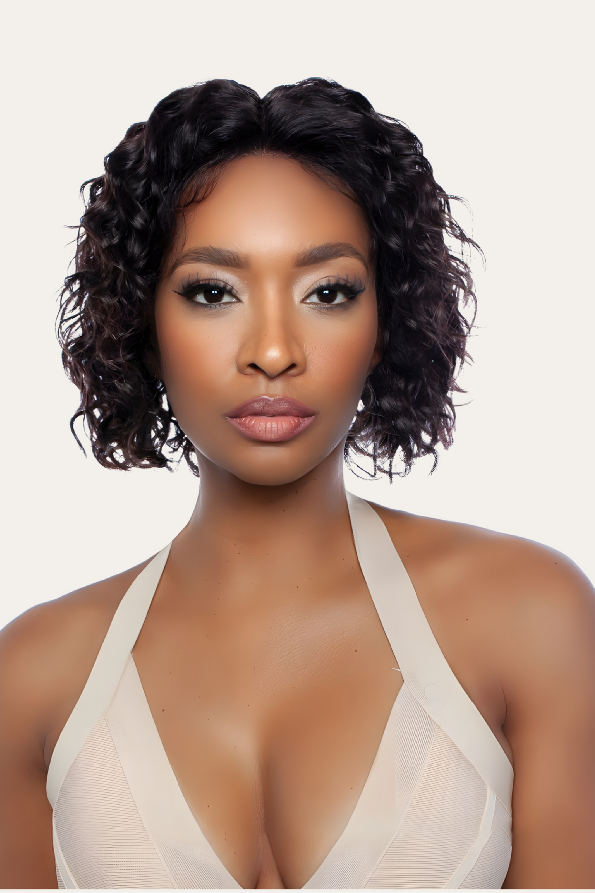 Mane Concept Human Hair TRE2108 Deep Wave 10" Wig