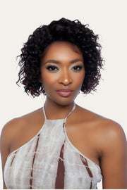 Mane Concept 11A HD 13x4 Ear to Ear Water Wave Lace Front Wig, 10"