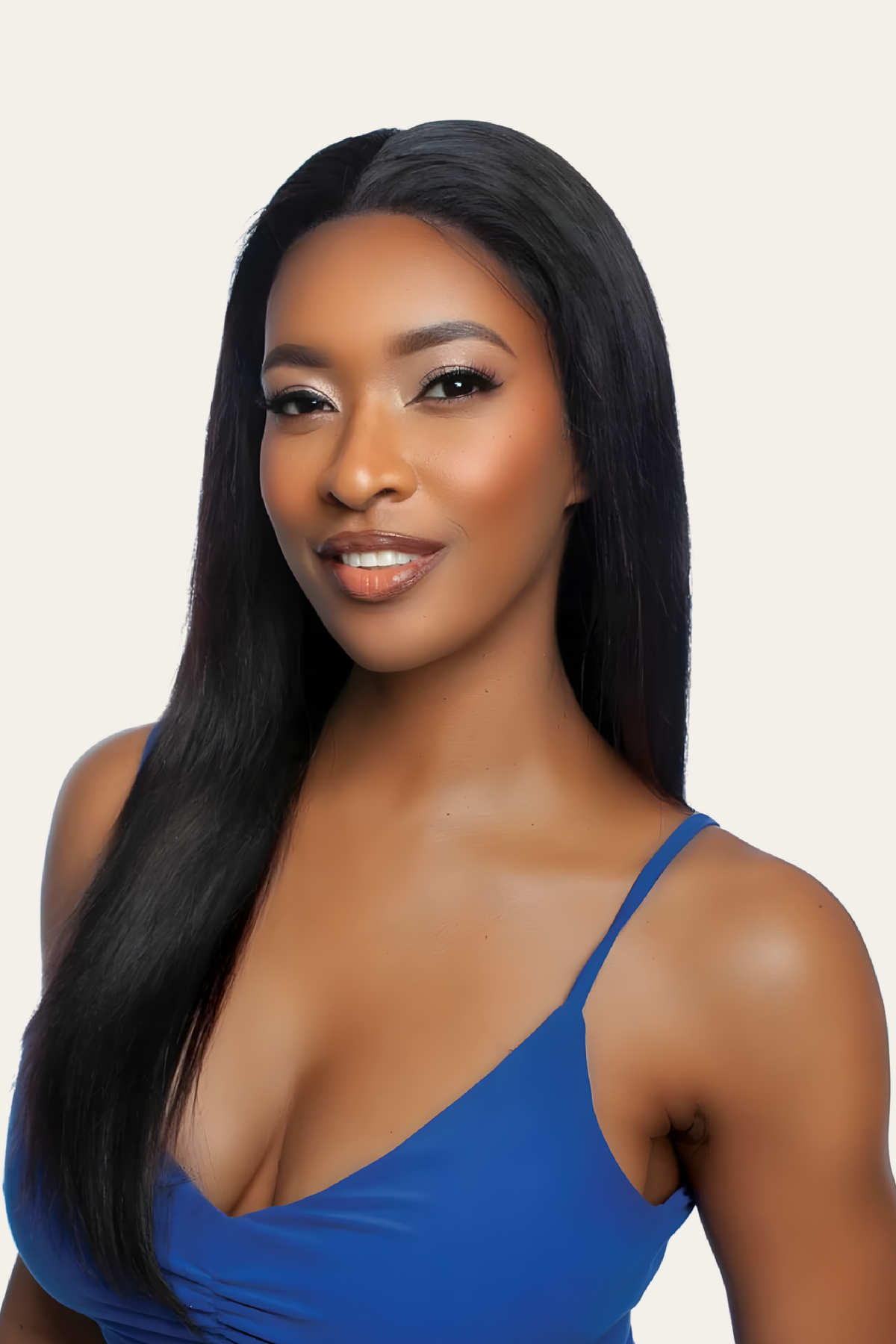 Mane Concept Trill Unprocessed Human Hair HD Lace Front Wig Glueless Deep Wave 24"