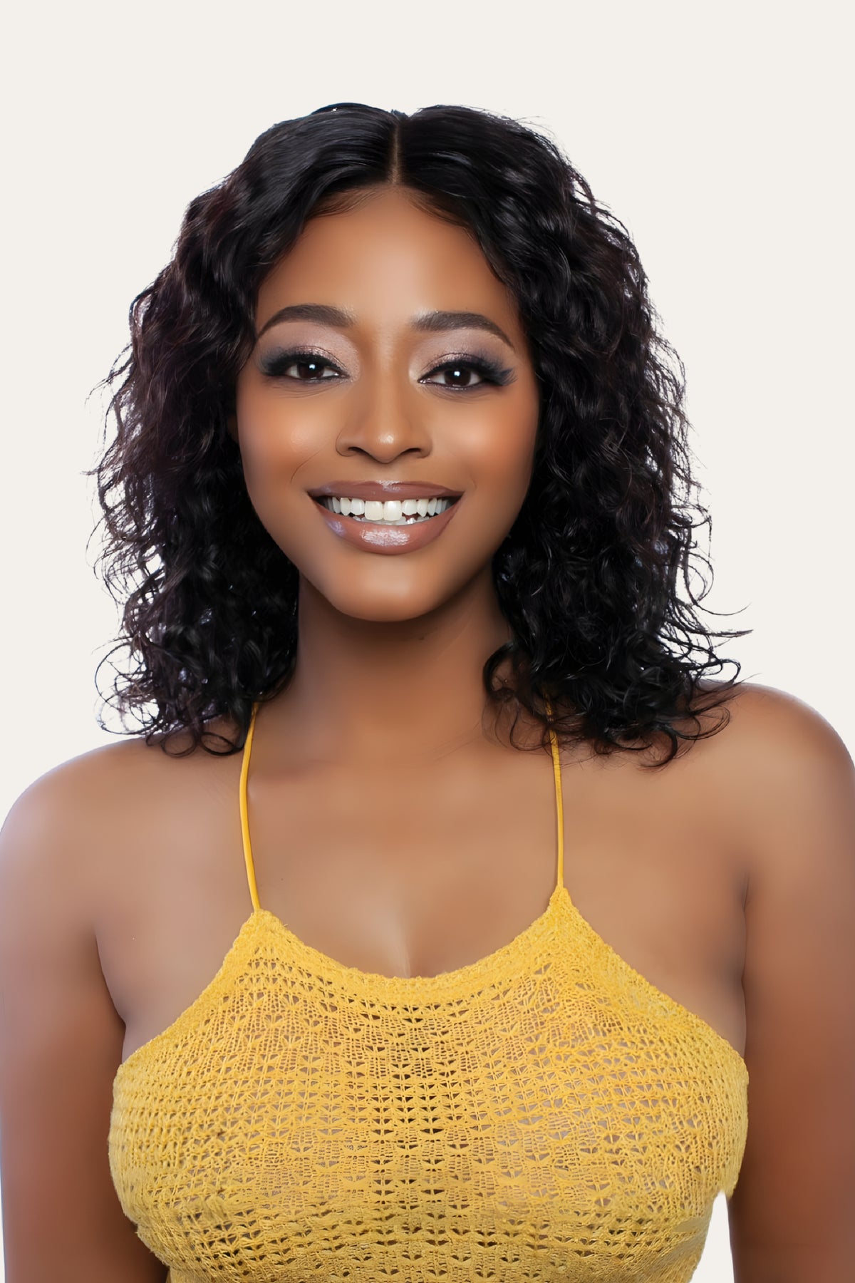 Mane Concept 100% Unprocessed Human Hair Soft Wave Wig 16"
