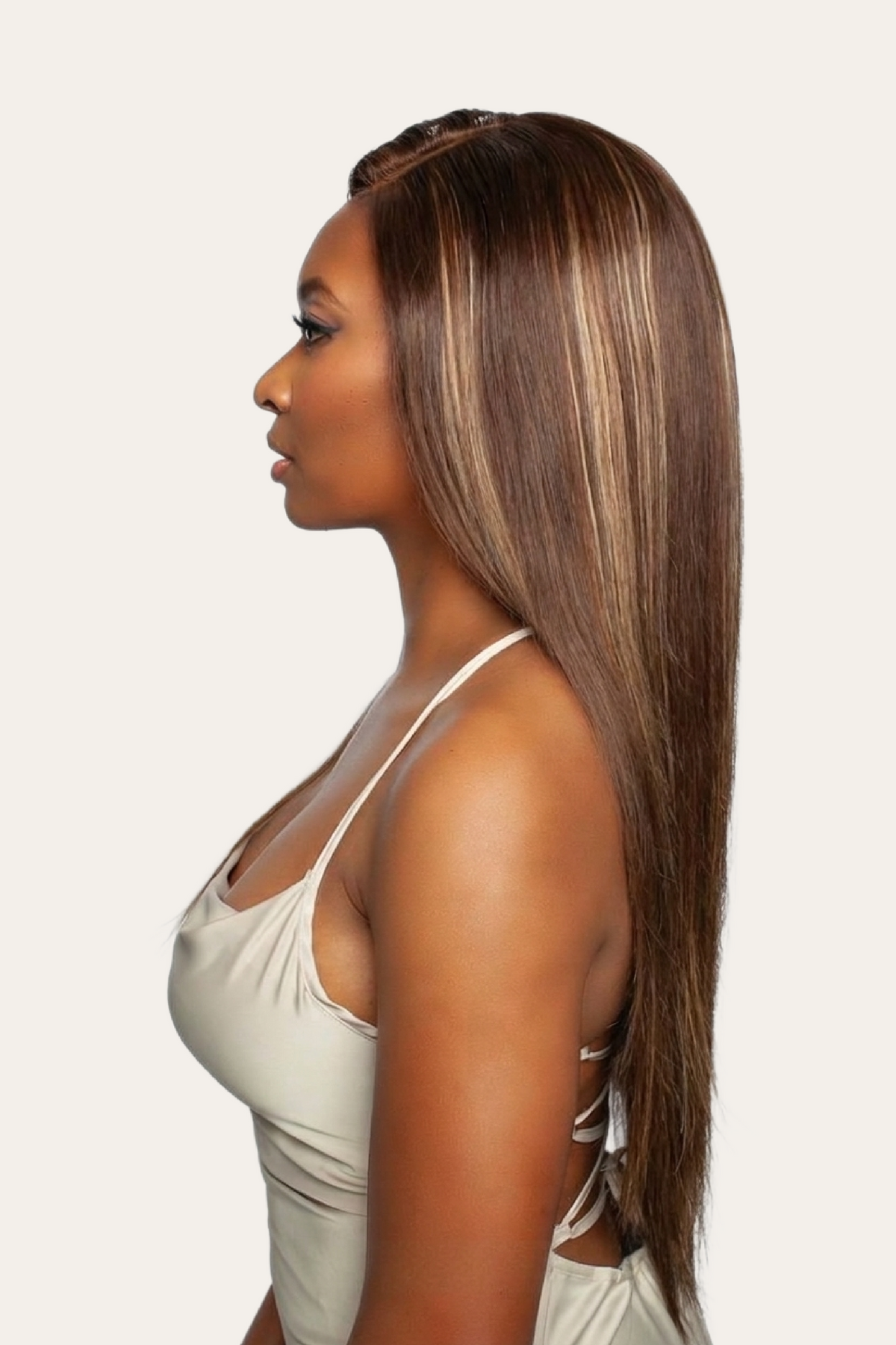 Mane Concept Trill Pre-Bleached Straight Wig 28"