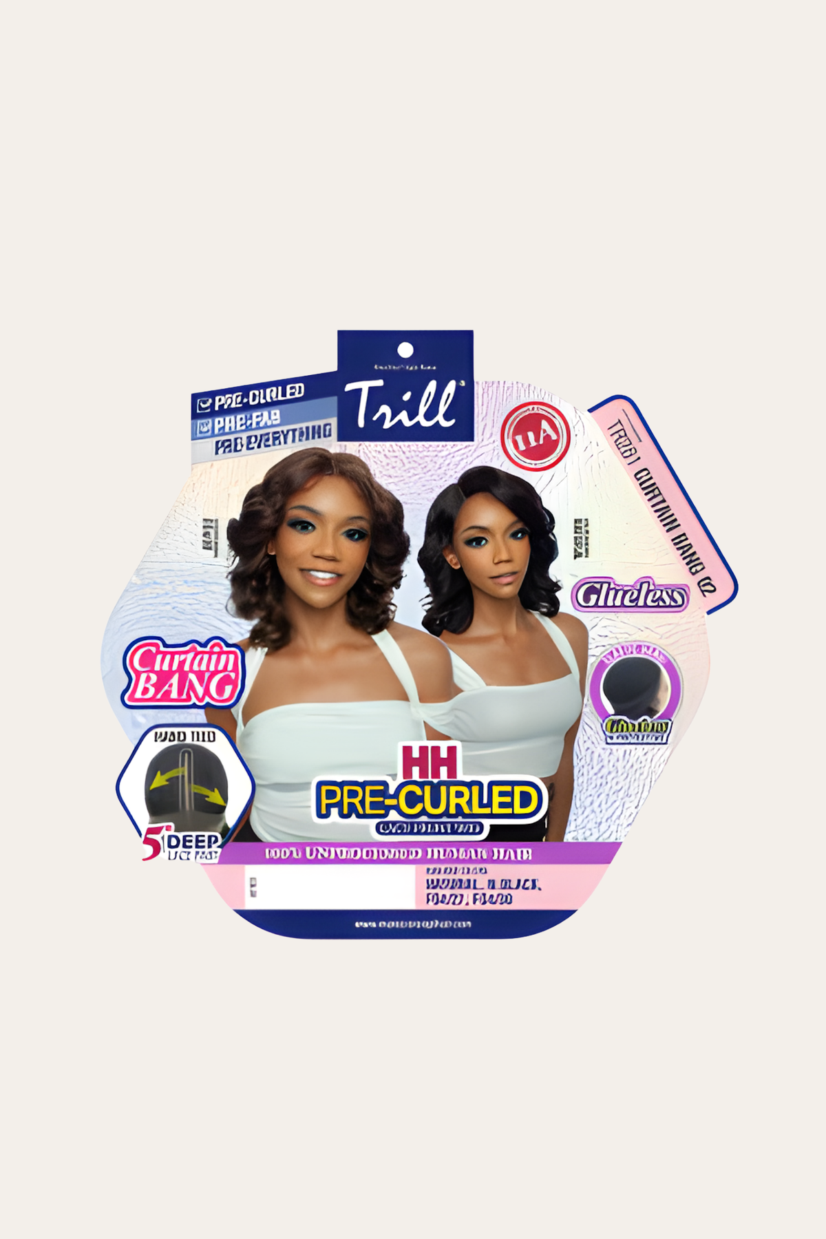Mane Concept Trill TR281 Curtain Bang 02 Lace Front Wig