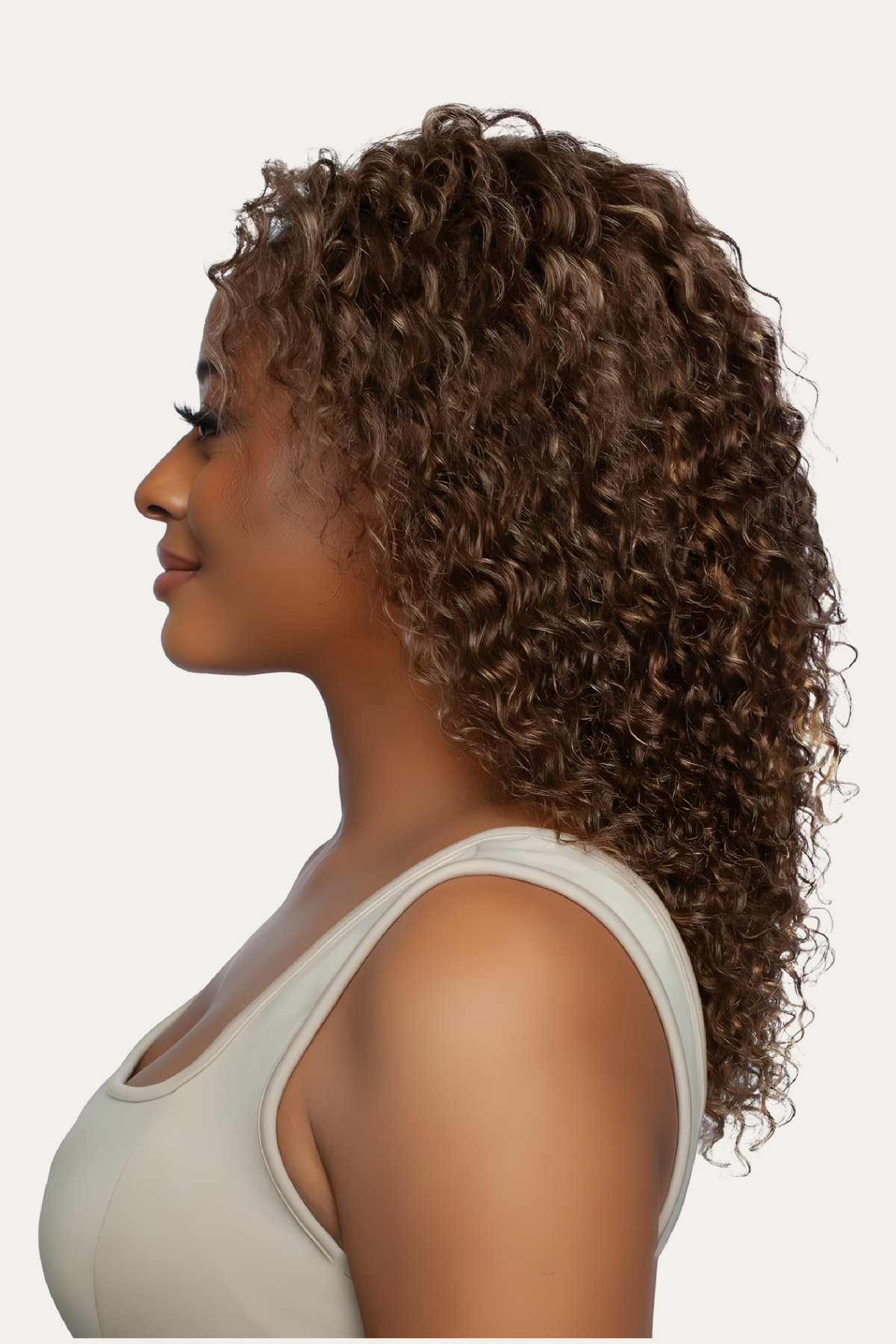 Mane Concept Trill TRI2104 Key Curl HD Lace Wig 18"