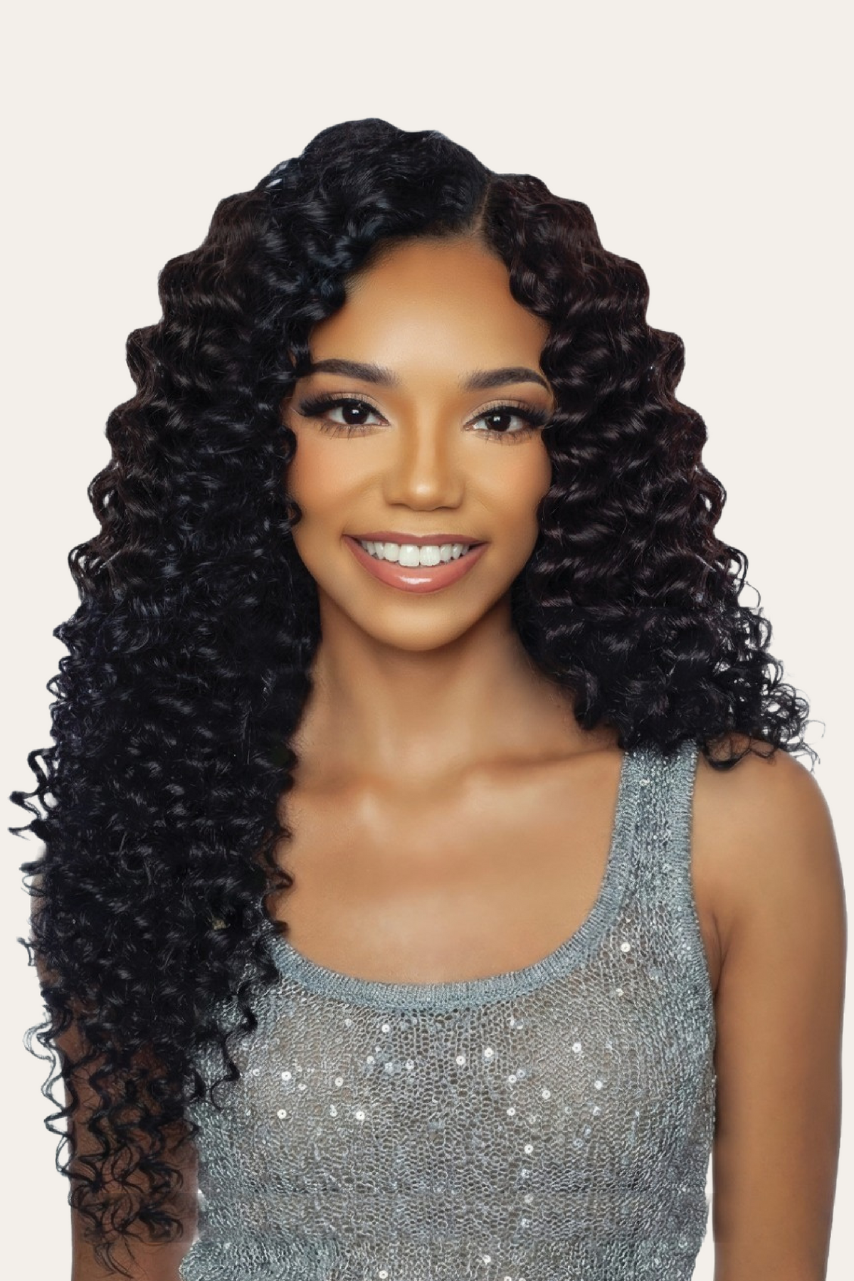 Mane Concept Feather Micro Crochet - Deep Wave 18"