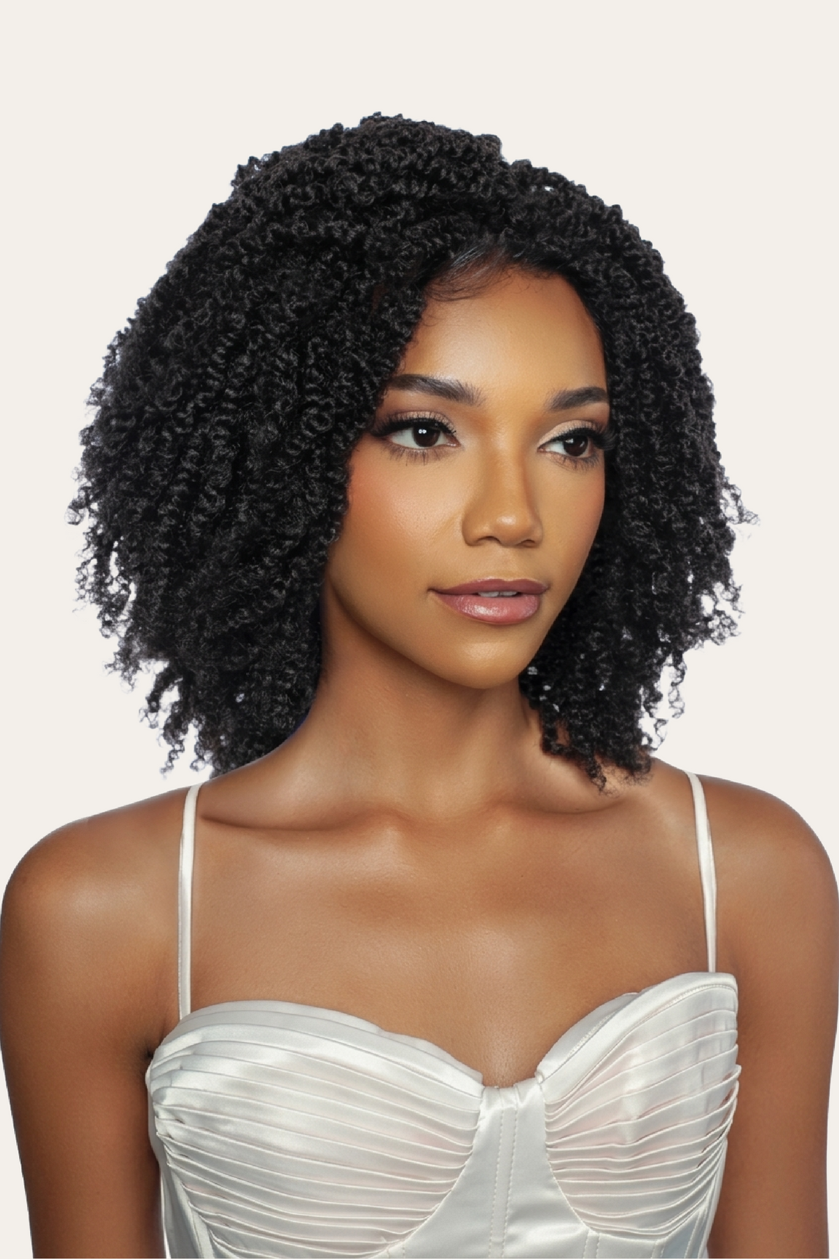 Mane Concept Human Hair Micro Crochet Afro Kinky 18"