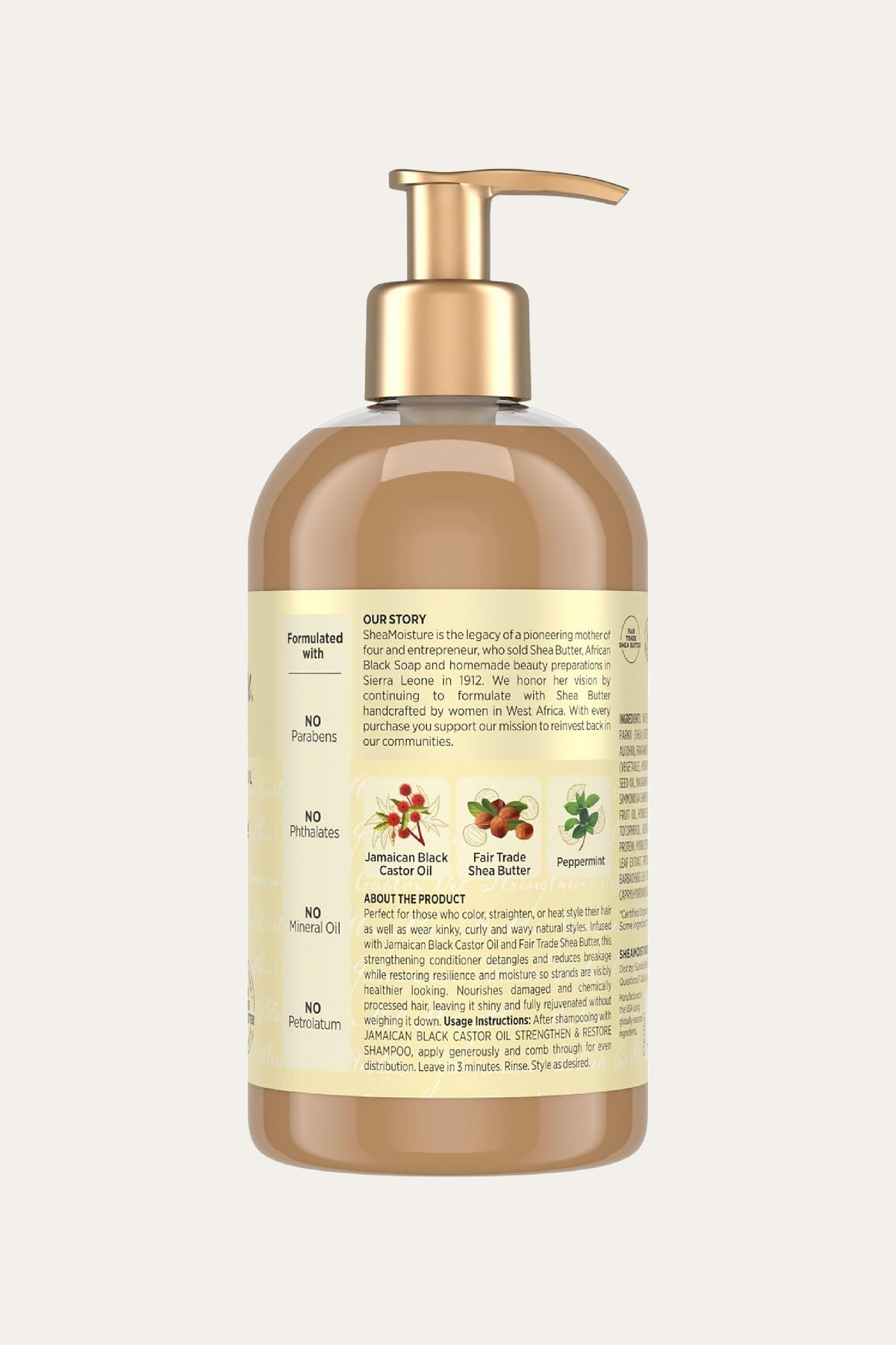 Shea Moisture Jamaican Black Castor Oil Conditioner 13 Oz