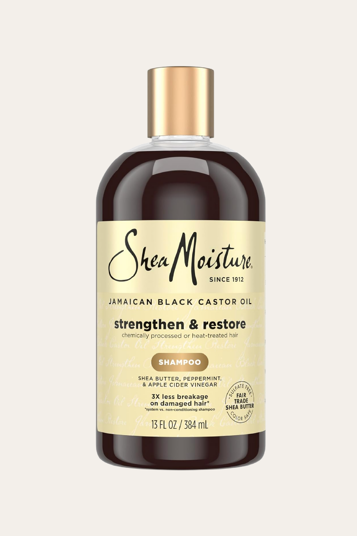 Shea Moisture Jamaican Black Castor Oil Strengthen & Restore Shampoo 13 Oz