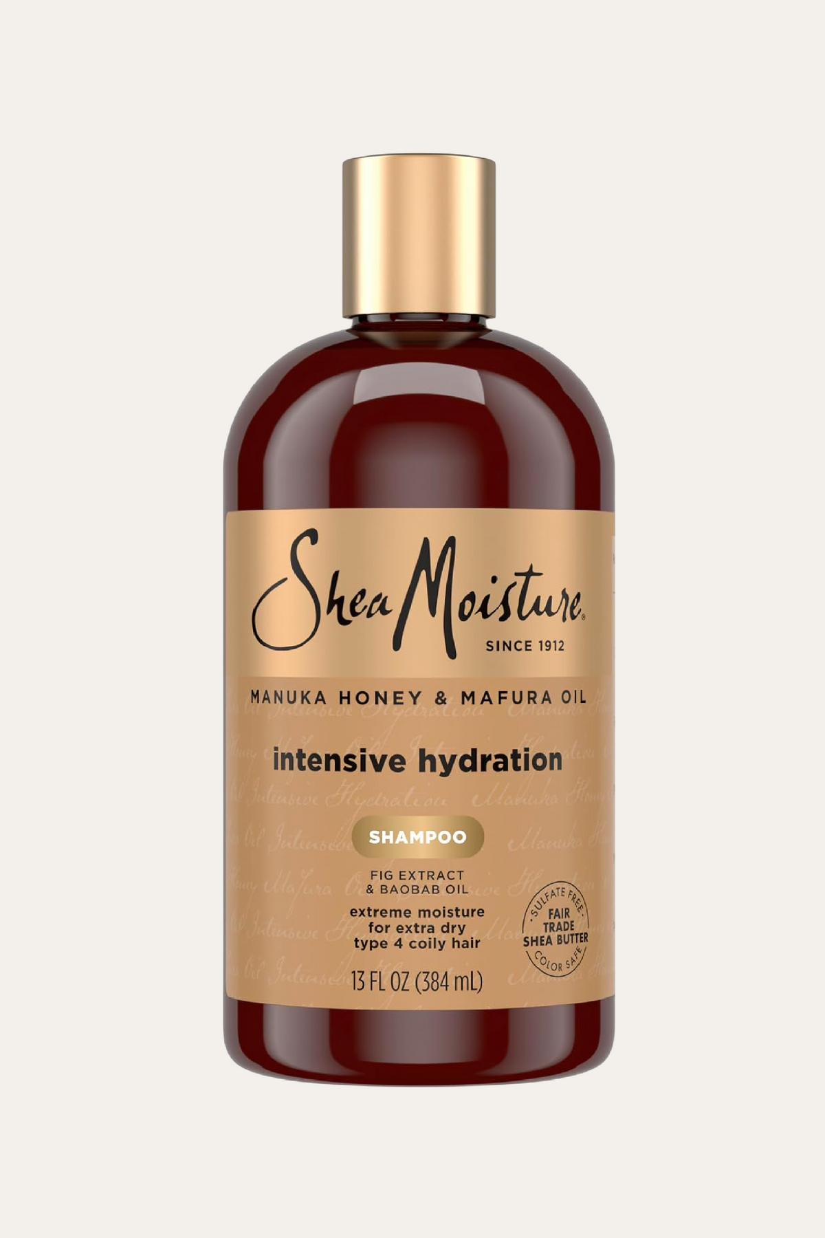 Shea Moisture Manuka Honey & Mafura Oil Intensive Hydration Shampoo 13 Oz