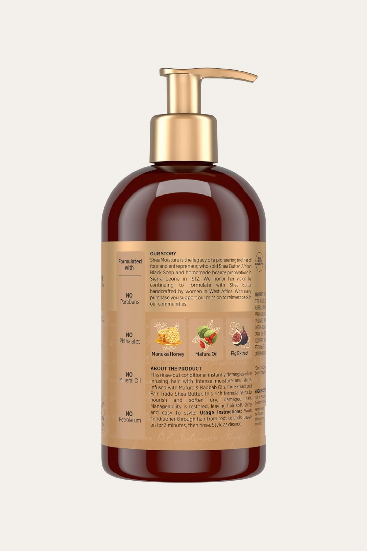 Shea Moisture Manuka Honey & Mafura Oil Intensive Hydration Conditioner 13 Oz