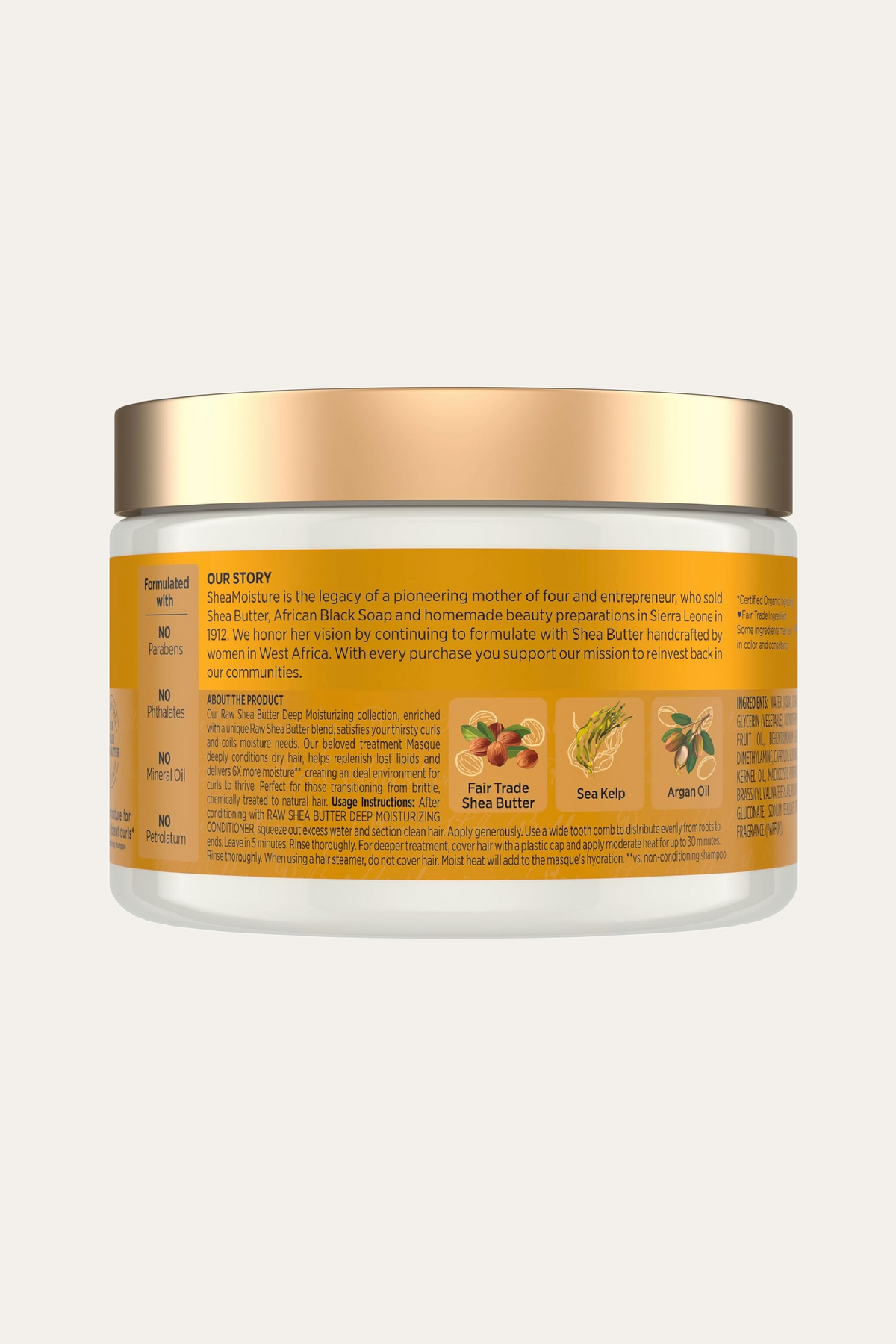 Shea Moisture Raw Shea Butter Deep Moisturizing 11.5 Oz