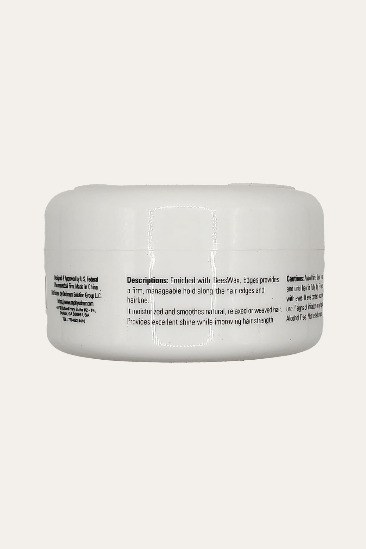 Ezedge Edge Control Gel with Beeswax 5.3 Oz