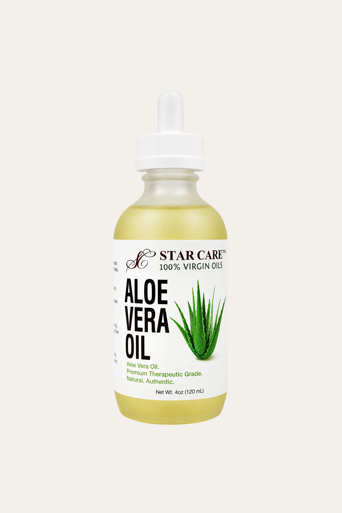 Star Care Aloe Vera 100% Virgin Oil, 4 Oz