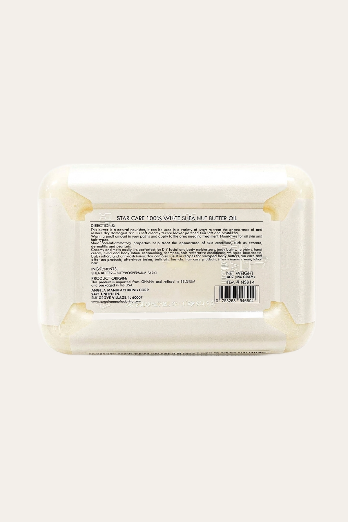 Star Care 100% White Shea Nut Butter