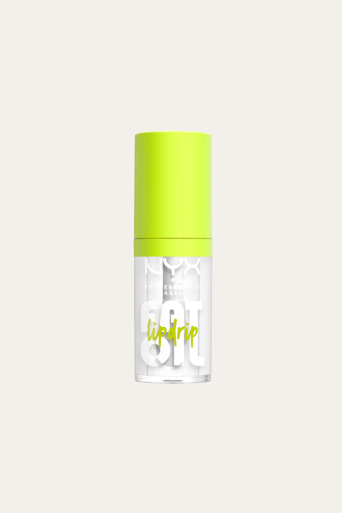 NYX Professional Makeup Fat Oil Lip Drip Lip Gloss - Clear 0.16 Oz